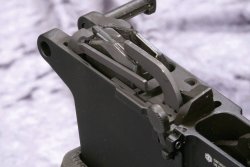 A professional tool for sportsmen: testing the 9mm Quarter Circle 10 Euro-Racer pistol caliber carbine The magazines (here from GLOCK) sit in the QC10 Euro-Racer with different feed angles