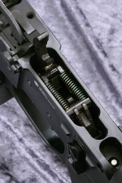 A professional tool for sportsmen: testing the 9mm Quarter Circle 10 Euro-Racer pistol caliber carbine The grip of the QC10 Euro-Racer