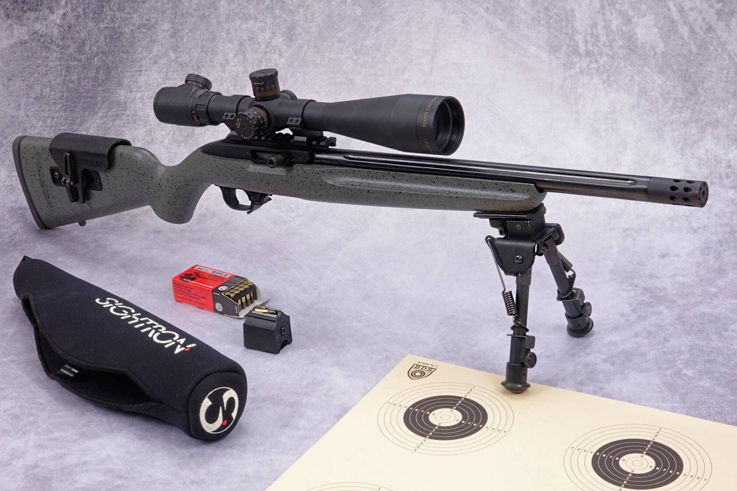 Ruger 10/22 Competition under test: what can the semi-auto rimfire rifle from the Ruger Custom Shop do? Ruger 10/22 Competition under test: what can the semi-auto rimfire rifle from the Ruger Custom Shop do?