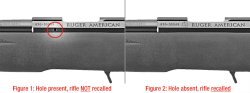 Safety recall for Ruger's American Rimfire rifle Safety recall for Ruger's American Rimfire rifle