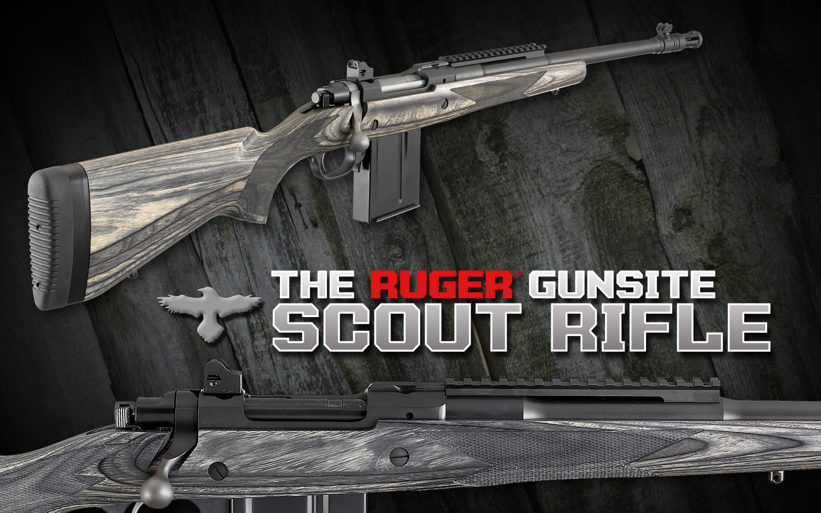 rifles: Ruger Gunsite Scout Rifle in 5,56x45mm/.223 Remington caliber!