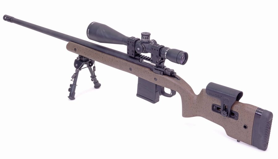 Test: Ruger M77 Hawkeye LRT, the new long range rifle Ruger M77 Hawkeye LRT bolt-action rifle and the Sightron SIII Long Range Tactical 8-32x56 rifle scope,