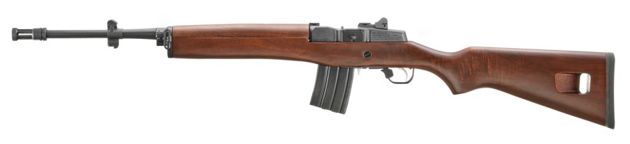 Ruger Mini-14 50th Anniversary, the popular rifle in a commemorative limited edition Magazine capacity is 20 rounds