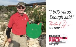 Ruger Precision Rifle Sturm, Ruger & Co. introduces the Ruger Precision Rifle in .308 Winchester, 6.5 Creedmoor and .243 Winchester