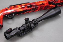 Test: Sabatti TLD Red, the flaming long range rifle Sabatti TLD Red and a Hawke 8-32x56 SR Pro riflescope