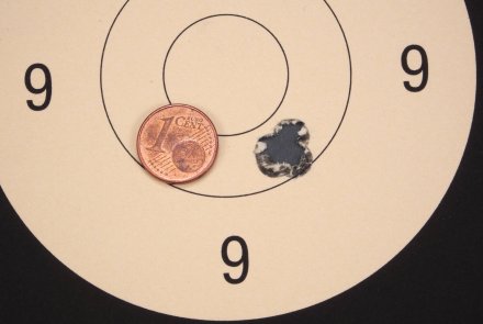 Test: Sabatti TLD Red, the flaming long range rifle Test grouping Sabatti TLD Red