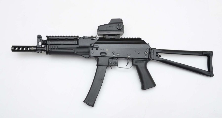 SAIGA-9, a civilian version of the Vityaz in 9mm SAIGA9 side view