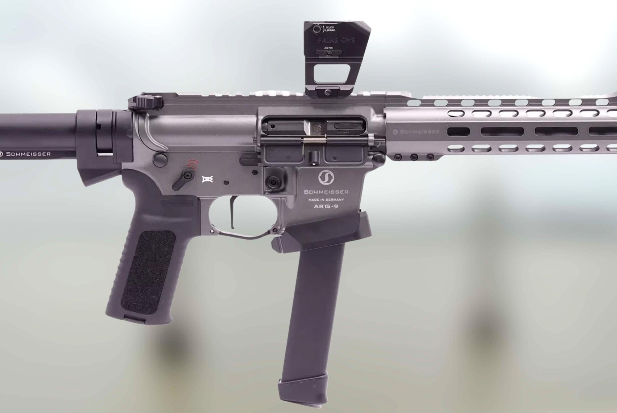 rifles: From Schmeisser, AR15-9 Dynamic PCC in 9mm rifles: From Schmeisser, AR15-9 Dynamic PCC in 9mm
