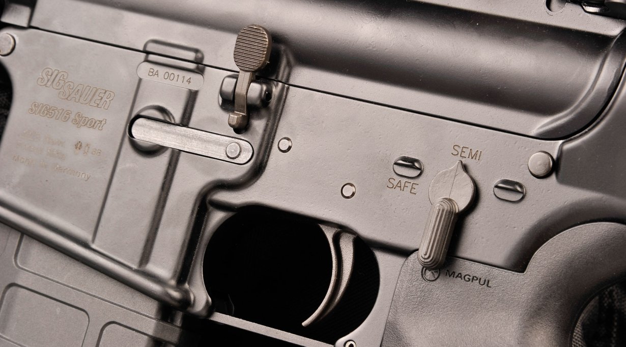 SIG-Sauer 516 semiautomatic carbine in .223 caliber