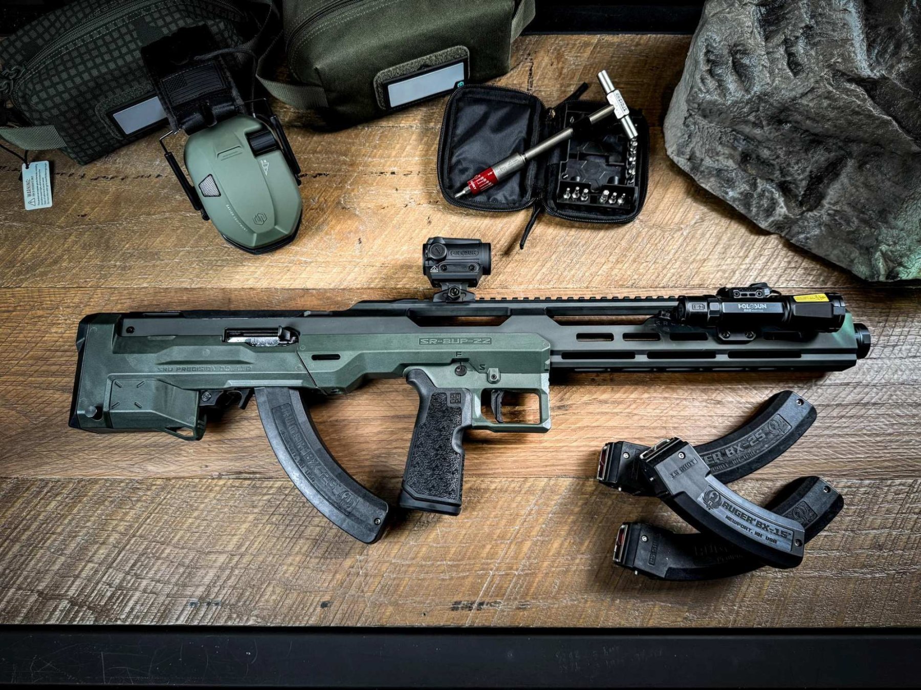 Sruna SRUNA-22, the bullpup conversion kit for Ruger 10-22 rifles | all4shooters