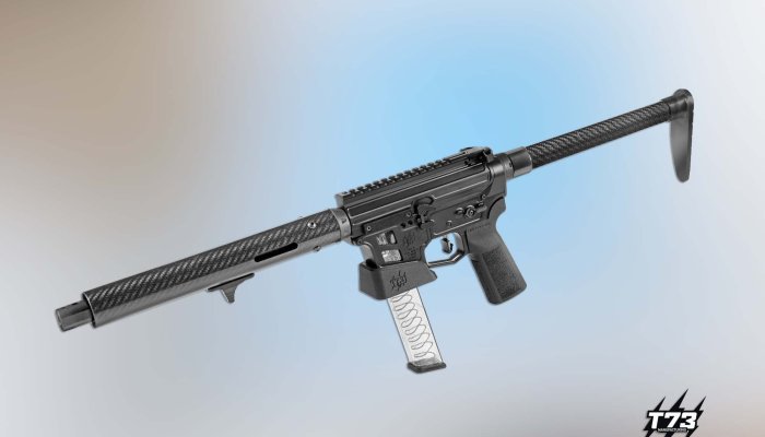 tactical: New Tactical 73 TAC 9 – Ultra V2 Skeletrico, a lightweight 9mm pistol caliber carbine