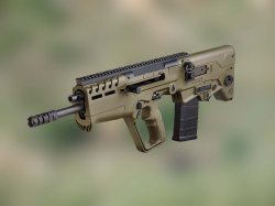 Tavor 7: the Israeli bull-pup rifle in 7.62 NATO hits the civilian market Above the barrel of the Tavor 7 is the four-position gas regulator