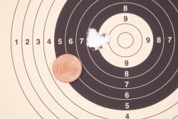 Tec-Target-Schneider (TTS) Xceed, the bullpup multi-caliber sniper rifle 5-shot grouping at 100 meters achieved with TTS Xceed rifle