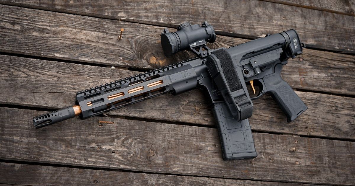 ar 15 pistol with stock