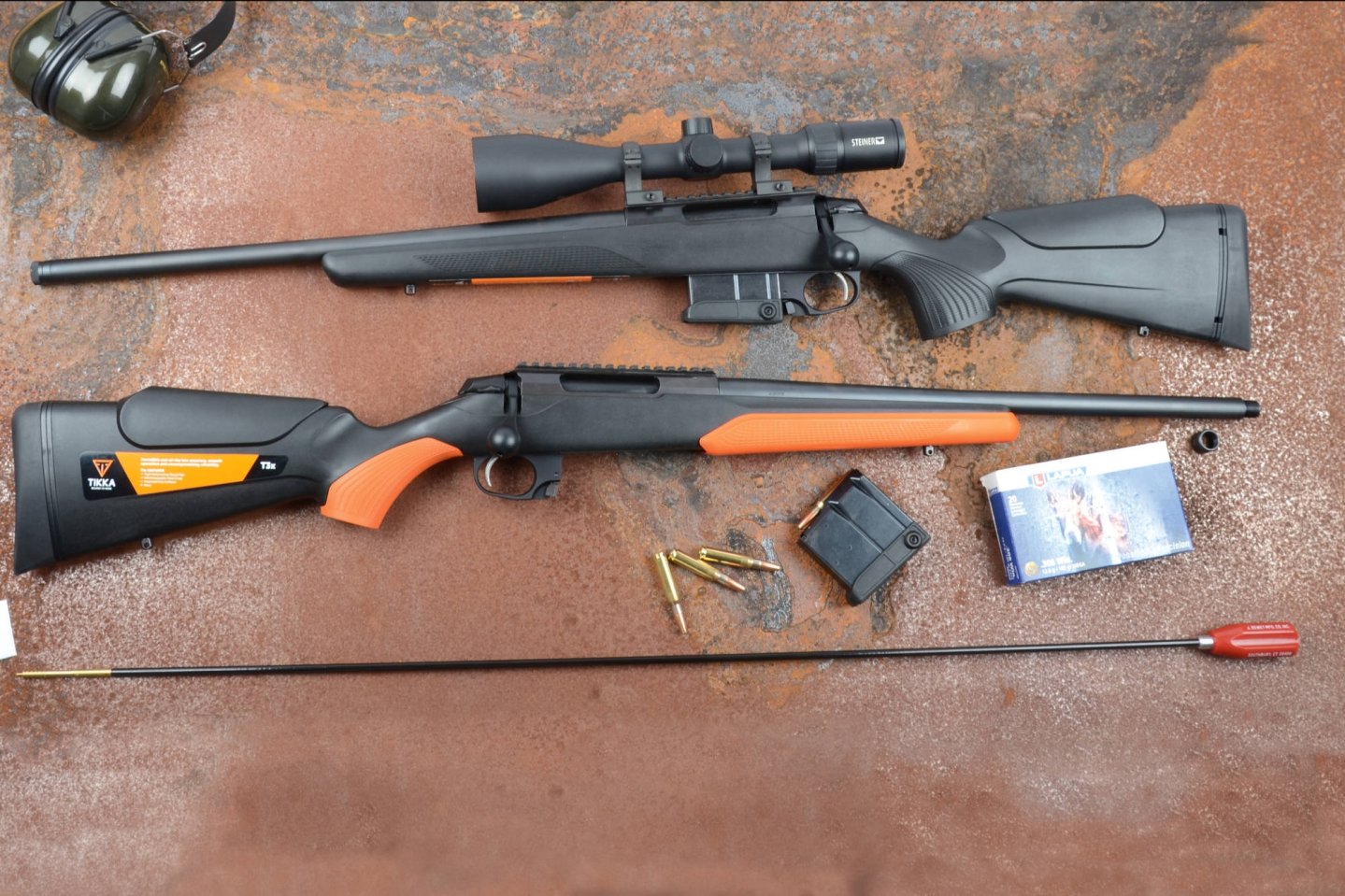 The rugged Tikka T3x (TCR) all-weather rifle