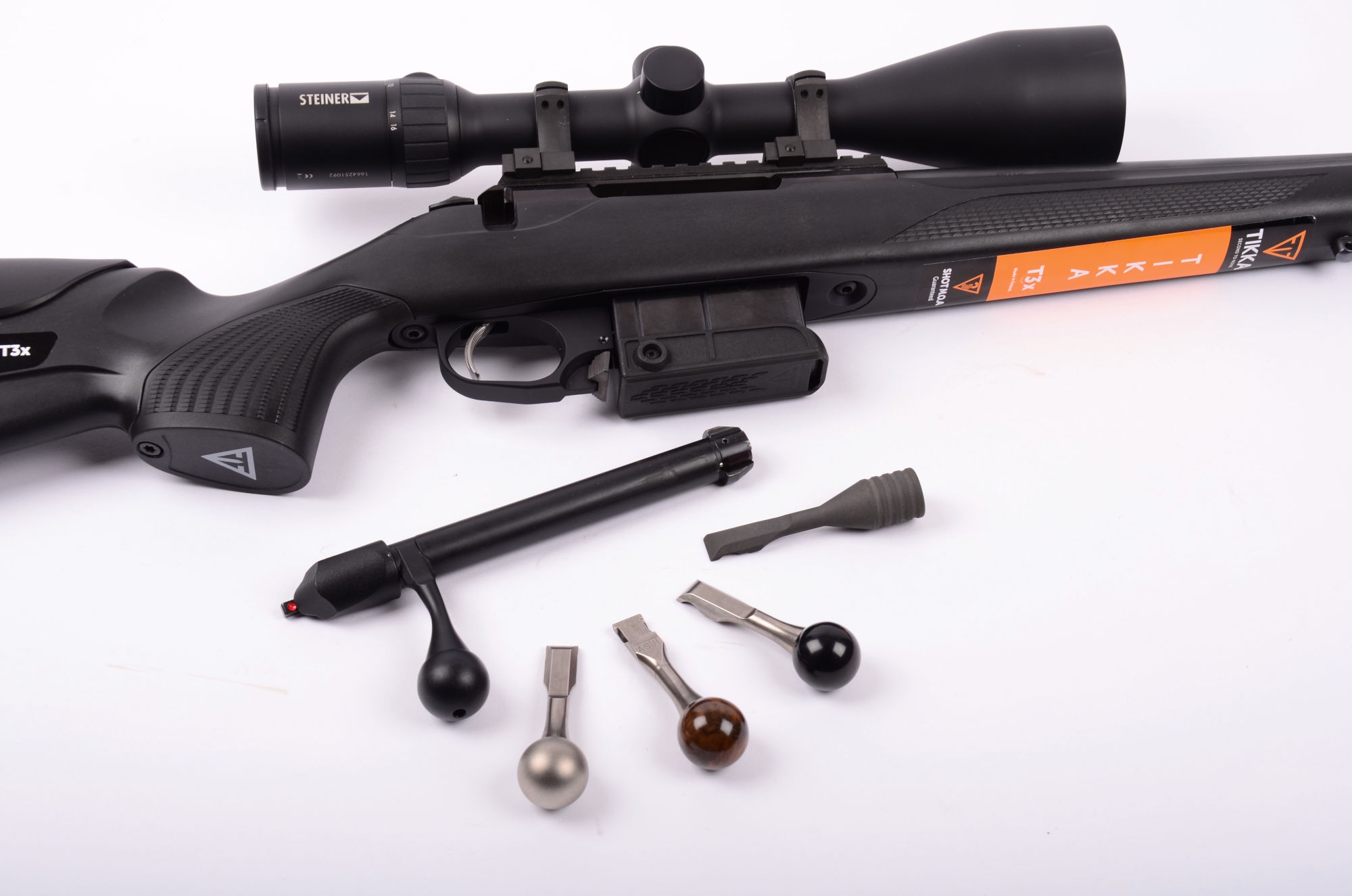 Tikka Soft Rubber Rifle Bolt Handle Knob Slip-On Hunting Range Shooting 