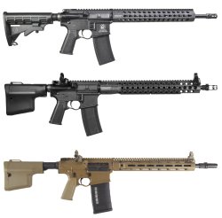 New AR-15 derivatives from Troy Industries, distributed by Bignami Bignami S.p.A. showcased the new products from Troy Industries for the European Market at the 2016 HIT Show