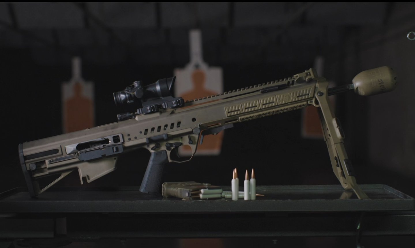 the civilian version of the RM277 Next Generation Squad Weapon (NGSW)