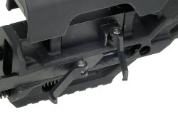 Test: Unique Alpine UPG-1 in .308 Win. - Firing the inexpensive precision rifle up to 300 m The butt plate and the cheek piece of the Unique Alpine UPG-1