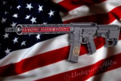 Unique-ARs: customized hand guards for AR rifles The hand guard with the slogan “Make America Great Again”