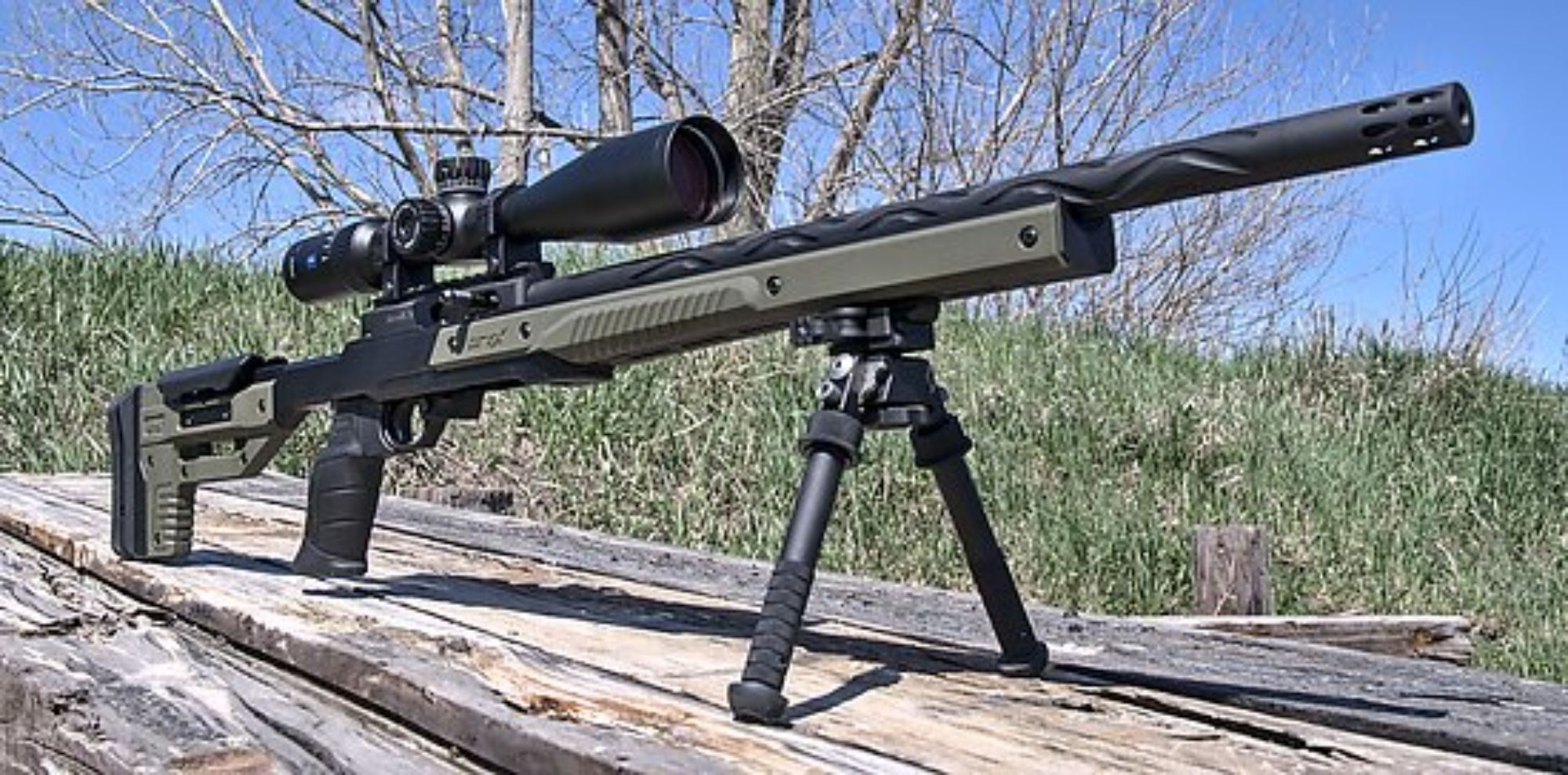 rifles: Volquartsen VF-ORYX, the “ultimate precision” semi-auto .22 LR rifle