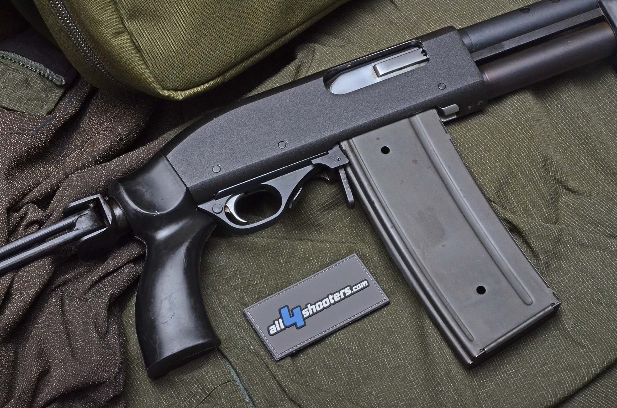 shotguns: 12ga ATIS Trusty PM4, an (almost) forgotten Italian pump-action shotgun shotguns: 12ga ATIS Trusty PM4, an (almost) forgotten Italian pump-action shotgun