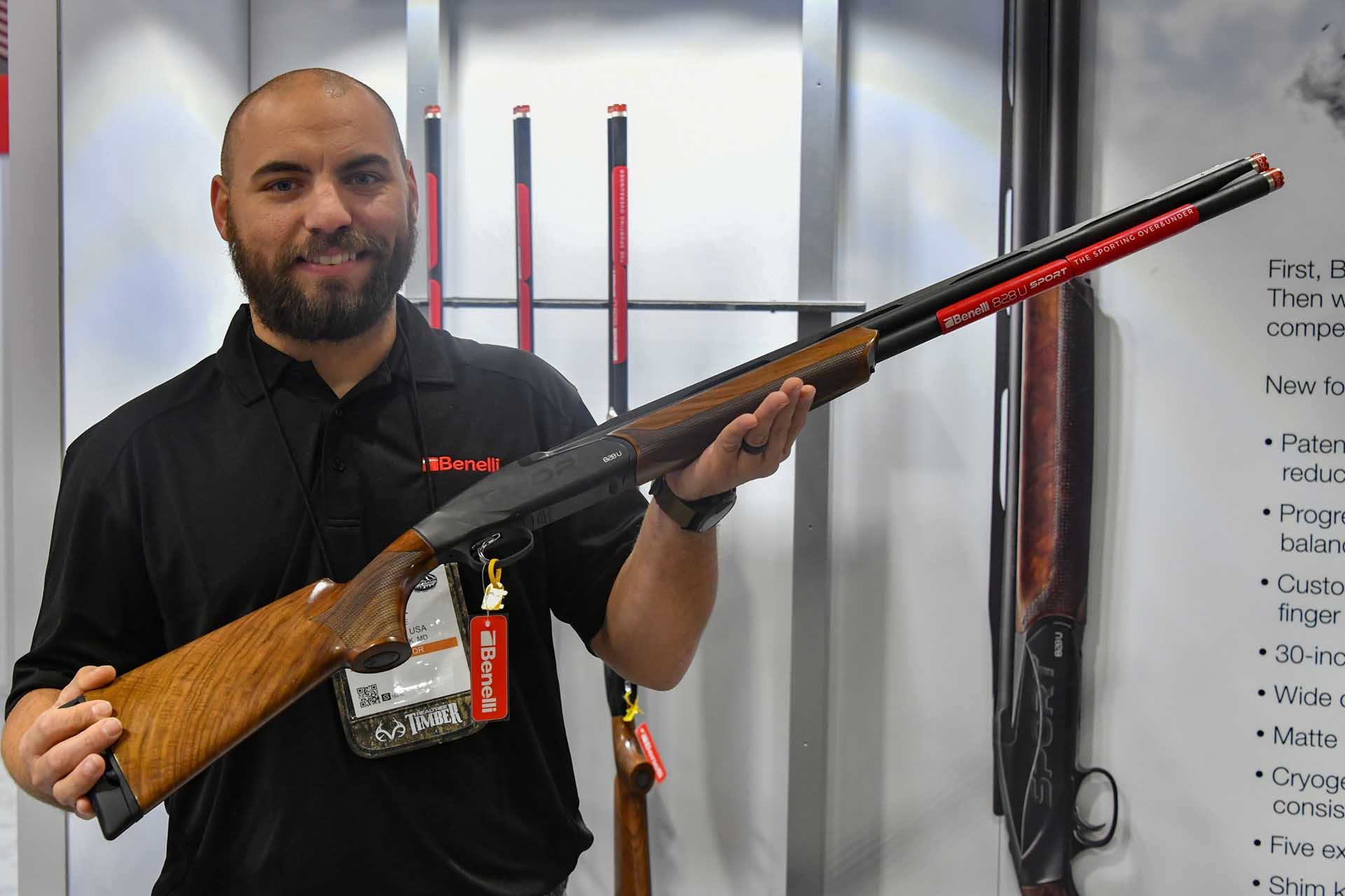 Benelli 828 U Sport: over-under for the shooting range