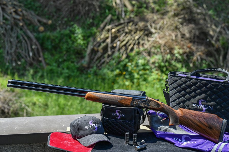 Caesar Guerini Julia Syren over-and-under shotgun: field test with Renato Lamera and Adriana Rubini The Maxisbore barrels of the Julia Syren over-and-under