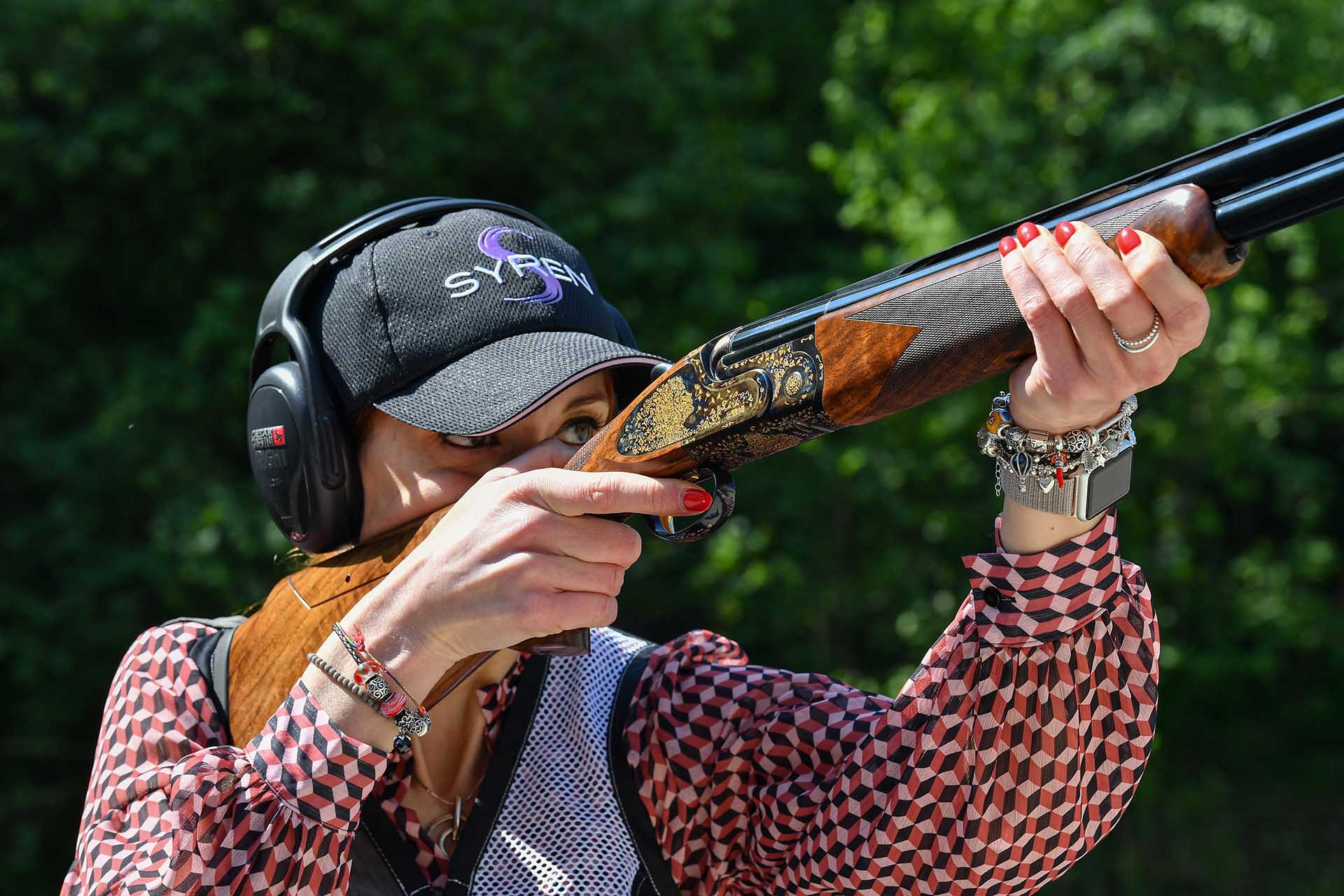 caesar-guerini: Caesar Guerini Julia Syren over-and-under shotgun: field test with Renato Lamera and Adriana Rubini caesar-guerini: Caesar Guerini Julia Syren over-and-under shotgun: field test with Renato Lamera and Adriana Rubini