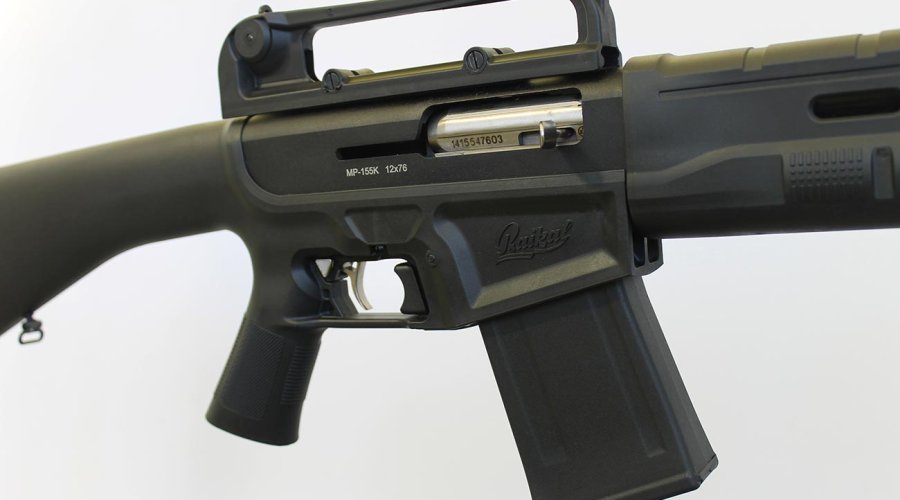 Concern Kalashnikov offers the Baikal MP-155K 12-gauge semi-automatic shotgun