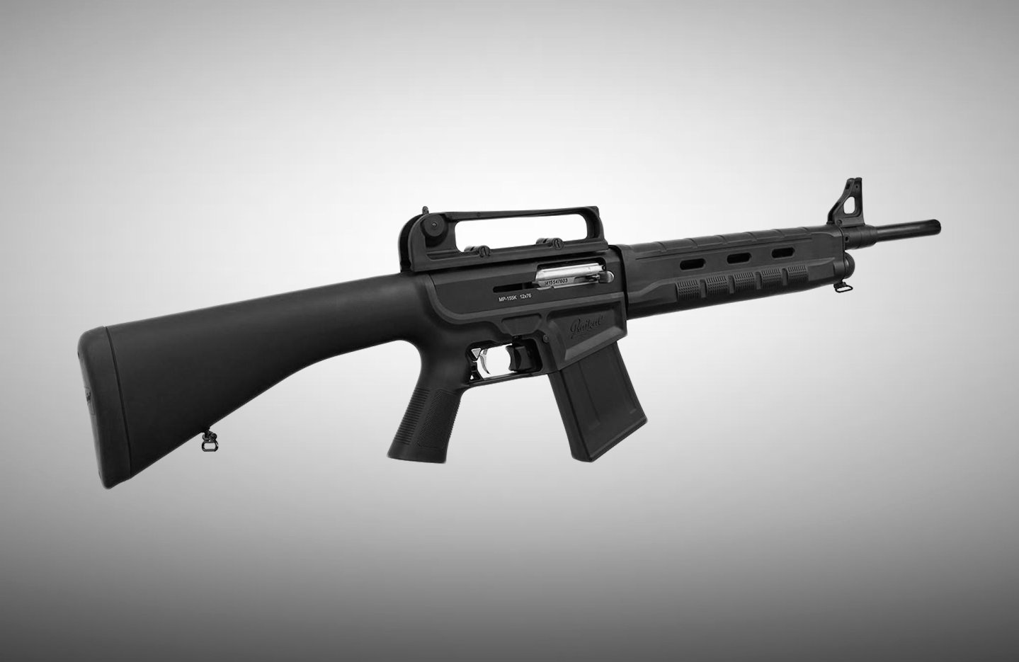 Concern Kalashnikov's Baikal MP-155K semi-automatic shotgun Concern Kalashnikov offers the Baikal MP-155K 12-gauge semi-automatic shotgun