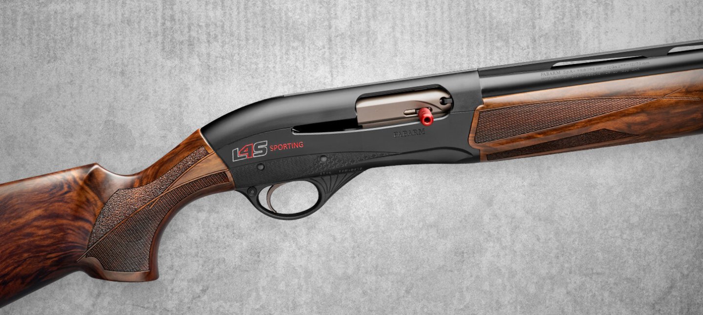 Fabarm L4S Sporting, the target gun Fabarm L4S Sporting shotgun