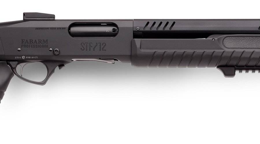 Fabarm of Italy offers the STF/12 line of 12-gauge, 3" pump-action tactical shotguns