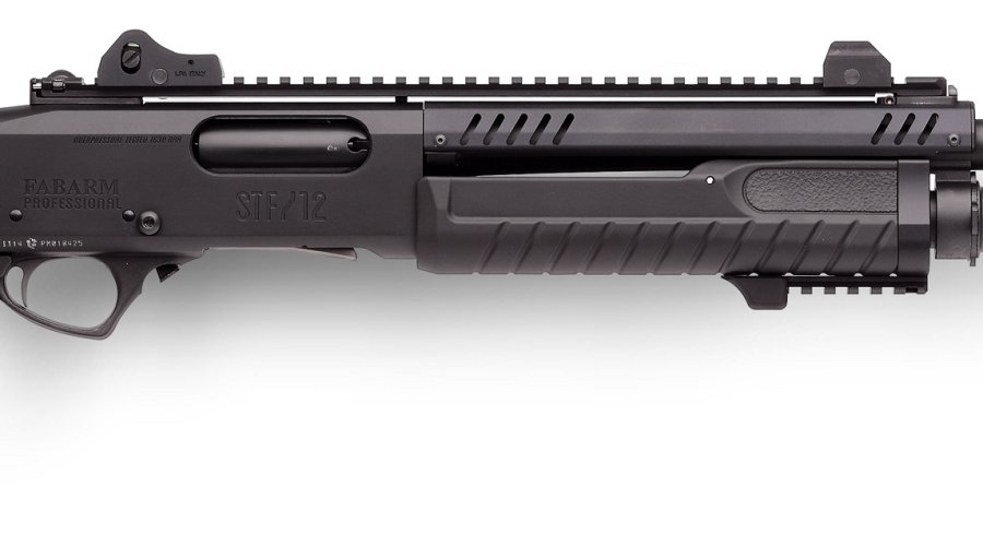 Fabarm of Italy offers the STF/12 line of 12-gauge, 3" pump-action tactical shotguns