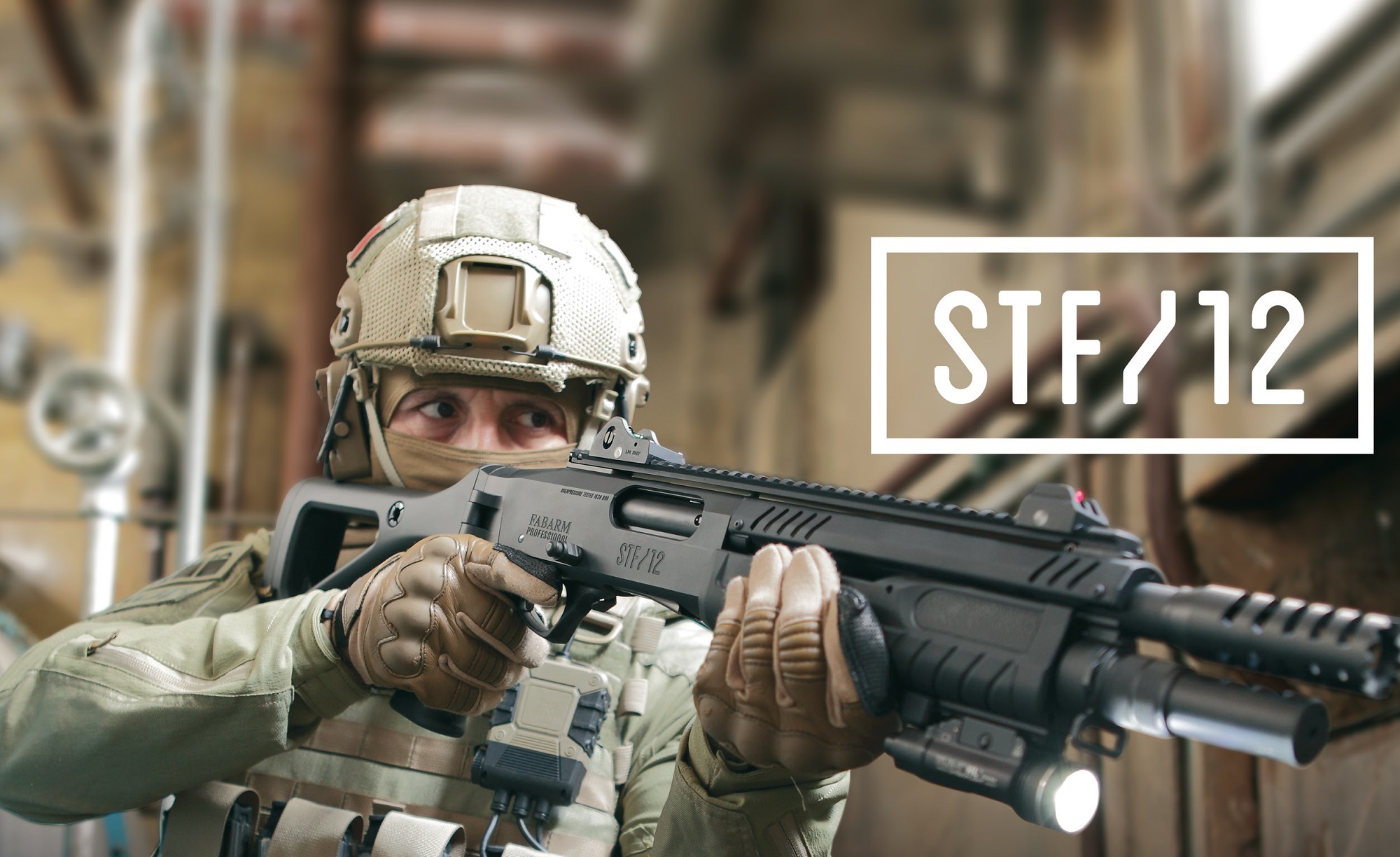 shotguns: FABARM Professional STF/12 new pump-action 12 gauge shotgun