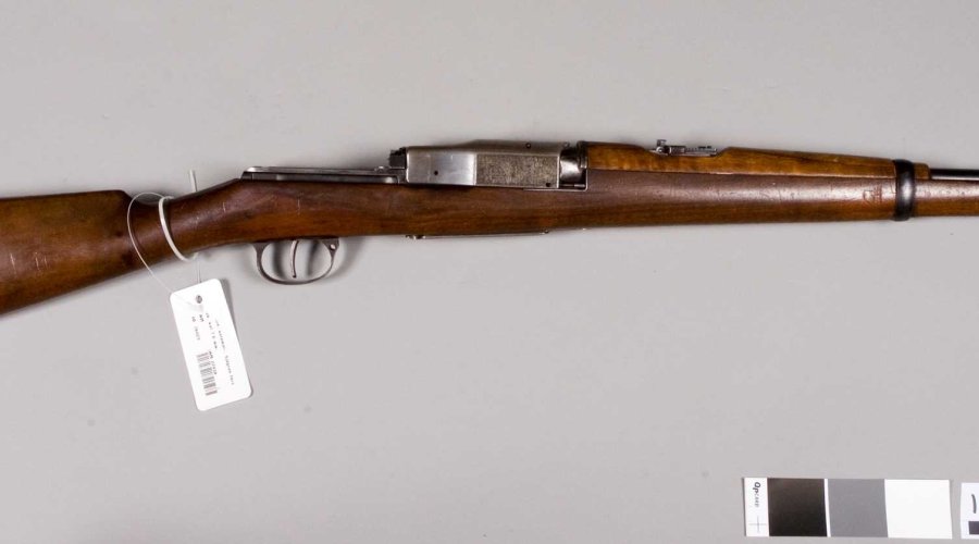 Experimental self-loading carbine by Sjogren