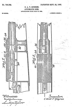 Gun automatics: actions, inertia operated Inertia-operated gun design from US patent