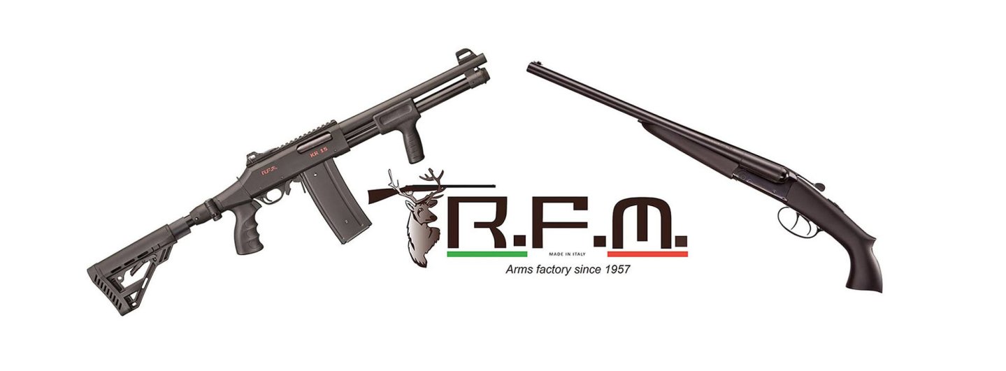The new 12-gauge shotguns from R.F.M. Armi!