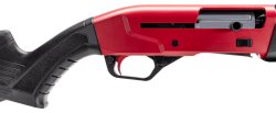 Savage Renegauge Competition: new semi-auto shotgun for sport and competition shooters Controls and magazine tube port of the Savage Renegauge Competition semi-auto shotgun