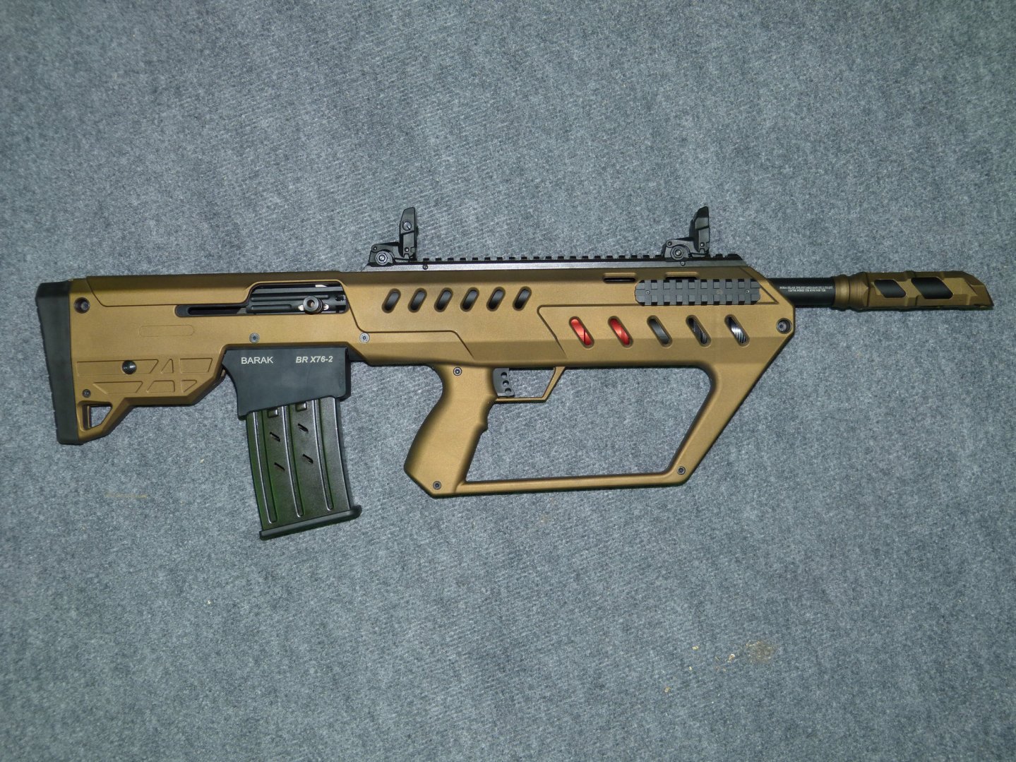 Turkish shotgun manufacturers exploring new design possibilities Barak BR X76 by Bora arms