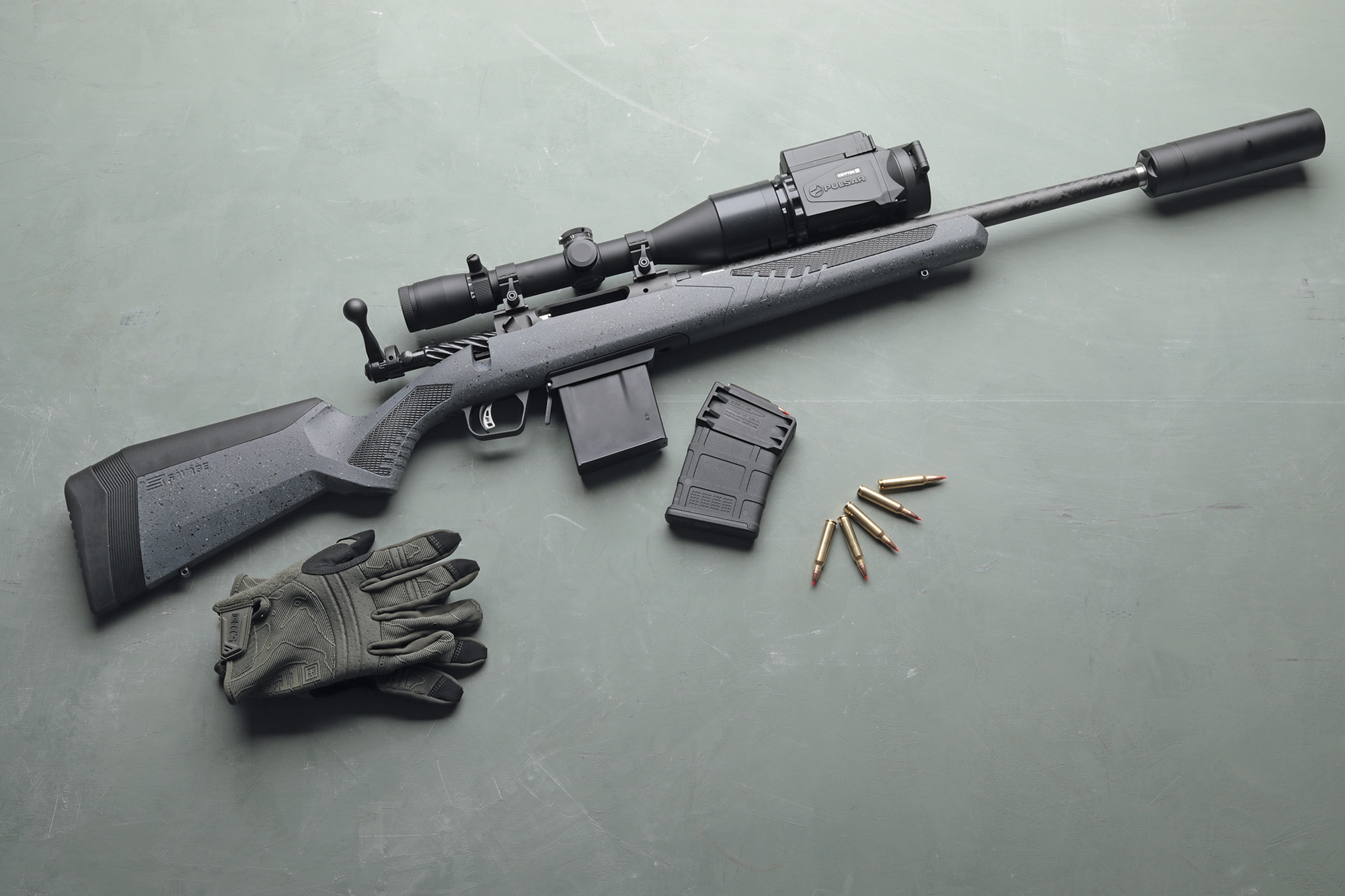 Test: Savage 110 Carbon Predator en .223 Remington avec des projectiles lourds. Plus de poids, plus de précision ?