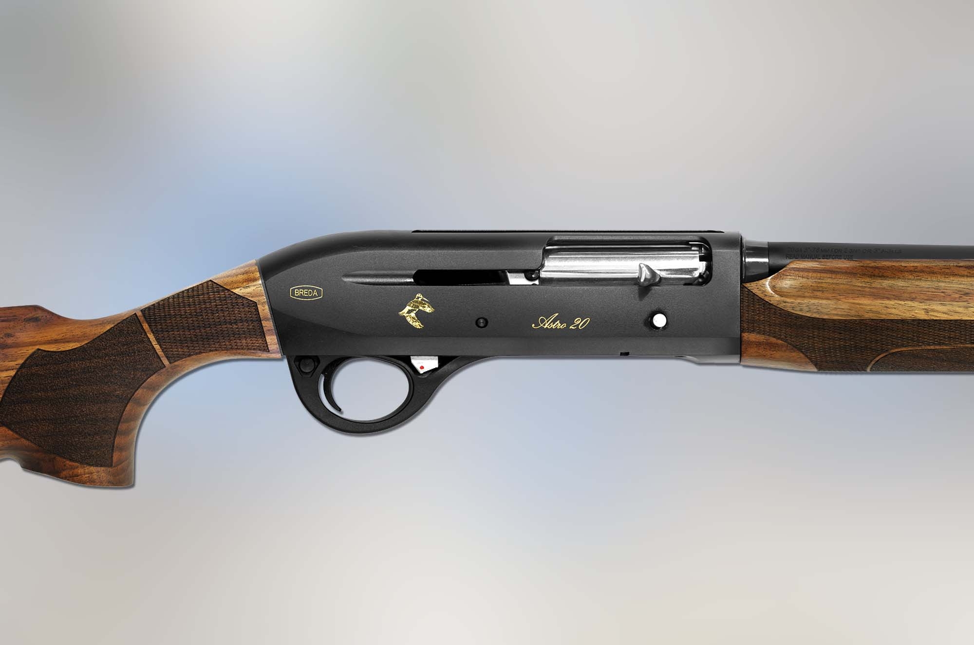 Fusil de chasse Breda Astro 20, aussi disponible en versions Bécassier et spécial Sanglier