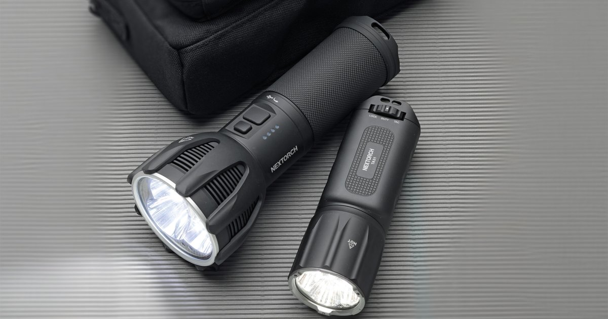 Lampe Torche Nextorch ST30C - 15 000 Lumens - Rechargeable Powerbank - Noir