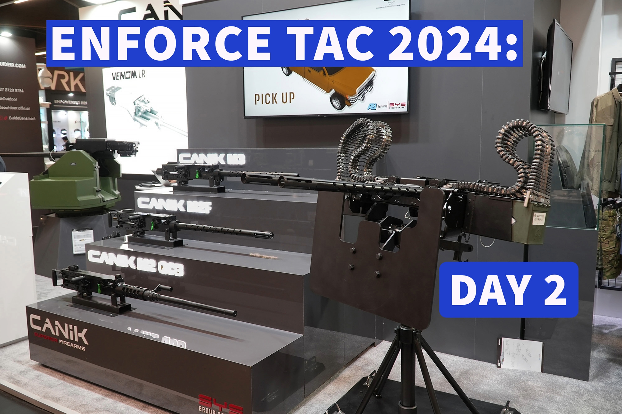 Jour 2 d'Enforce Tac 2024 à Nuremberg: toutes les nouveautés du salon professionnel de la sécurité pour l'armée et les pouvoirs publics