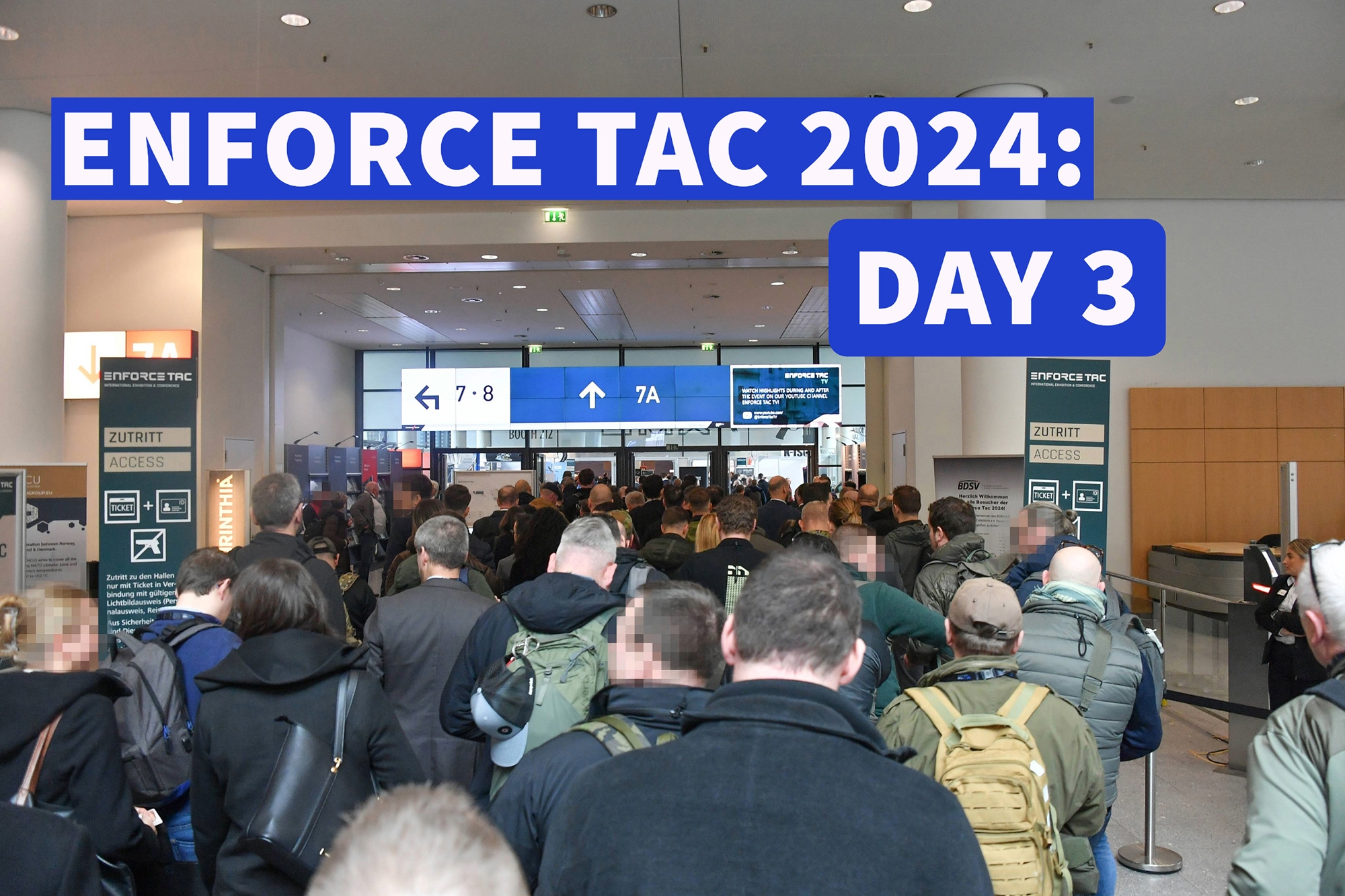 Jour 3 d'Enforce Tac 2024: les nouveautés et vidéos du dernier jour du salon professionnel de la sécurité