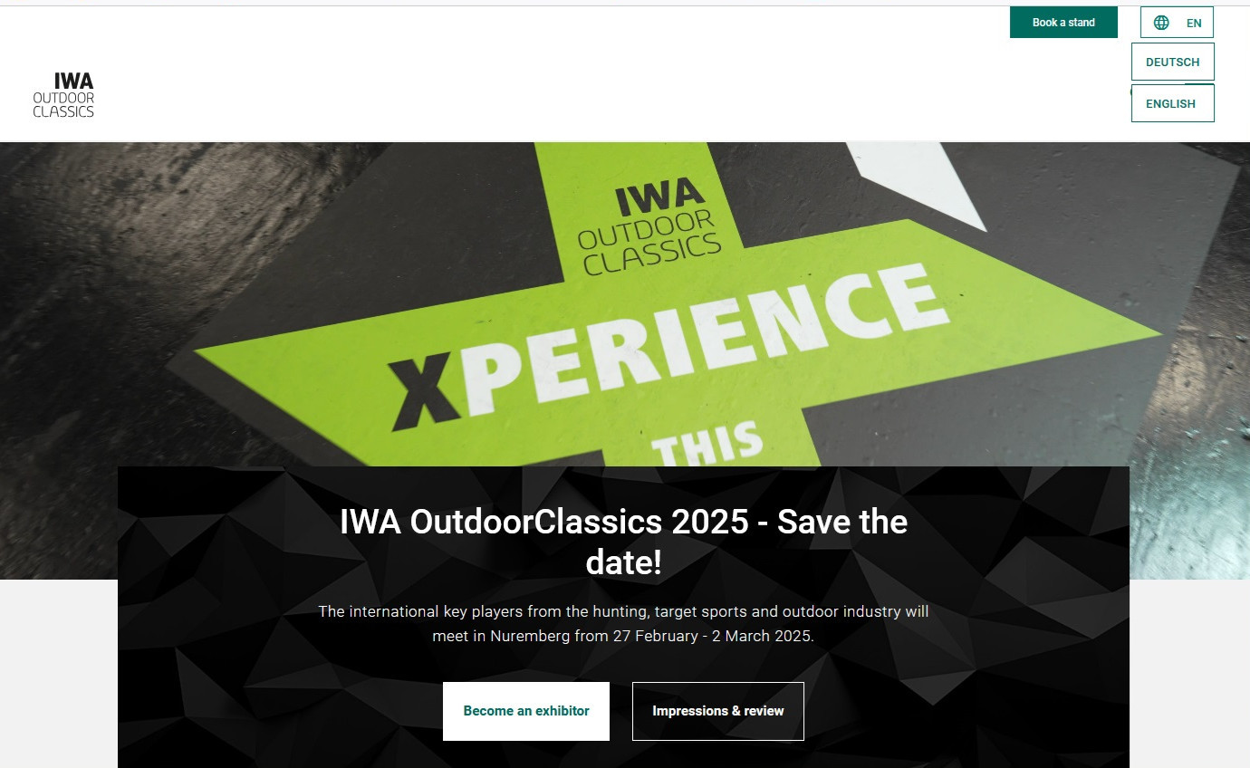 IWA OutdoorClassics: relance du site web avec de nombreux avantages pour les visiteurs et les exposants