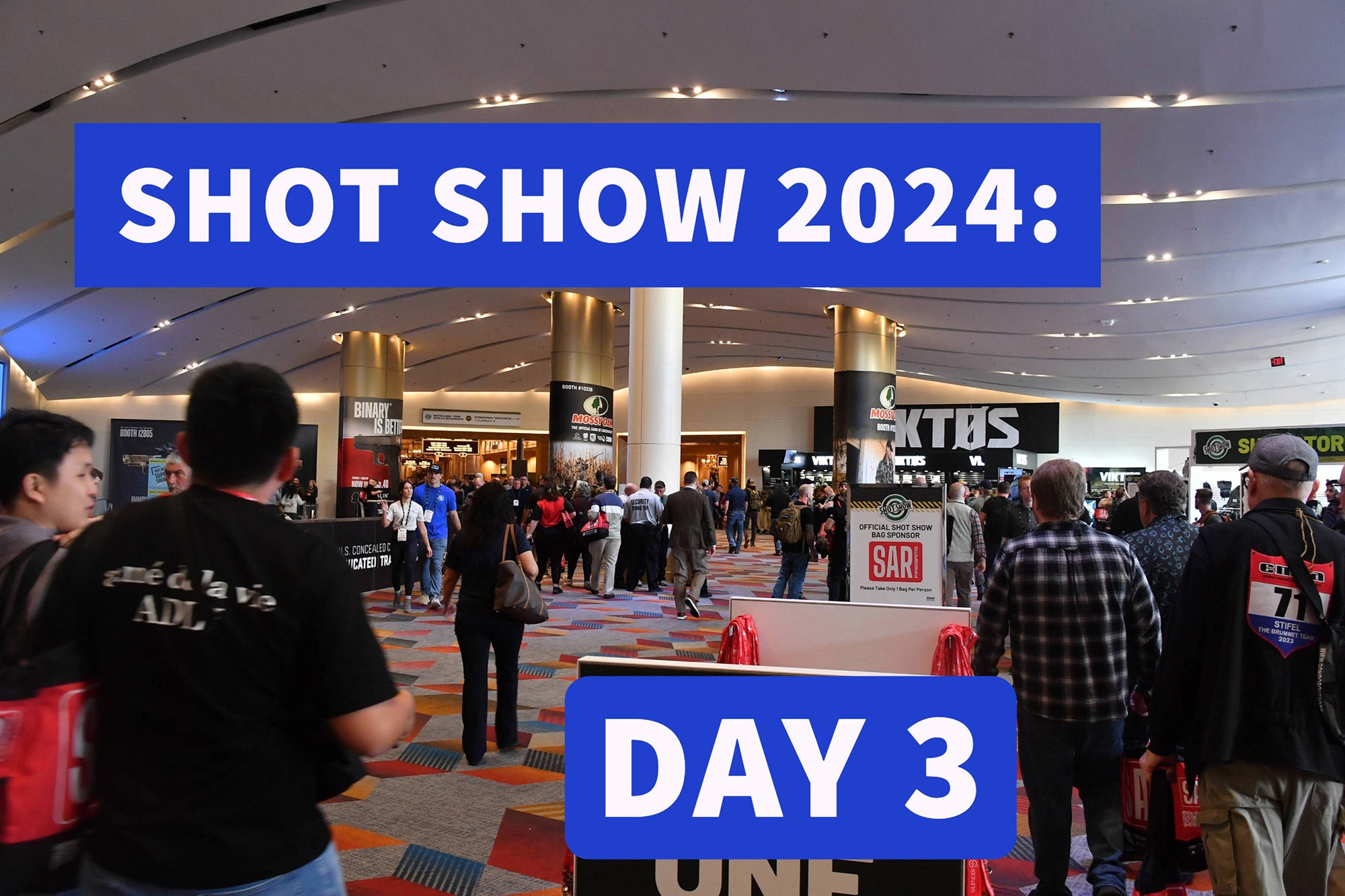 SHOT Show 2024: Jour 3, les nouveautés de la grande foire aux armes de Las Vegas