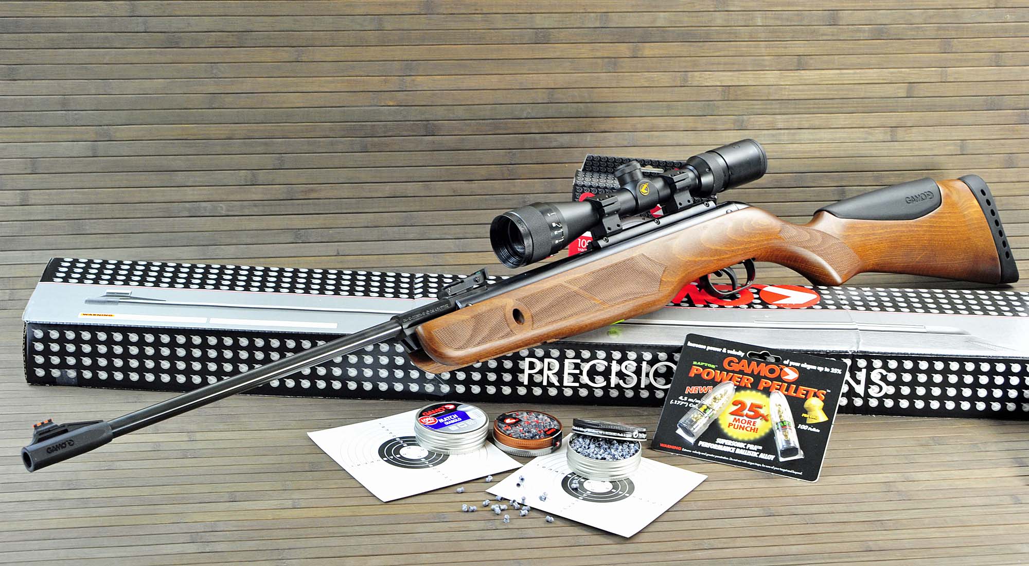 Gamo Hunter 440 FATS Carabina aria compress Gamo Fucili rigati Articoli Gamo Hunter 440 FATS Carabina aria compress Gamo Fucili rigati Articoli