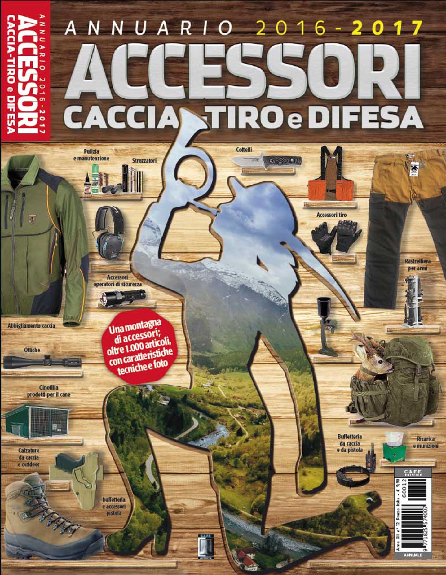 CAFF-Annuario-Accessori-Caccia-e-Tiro-2016-2017 Copertina Annuario Accessori Caccia e Tiro 2016-2017 in edicola: tutti i contenuti