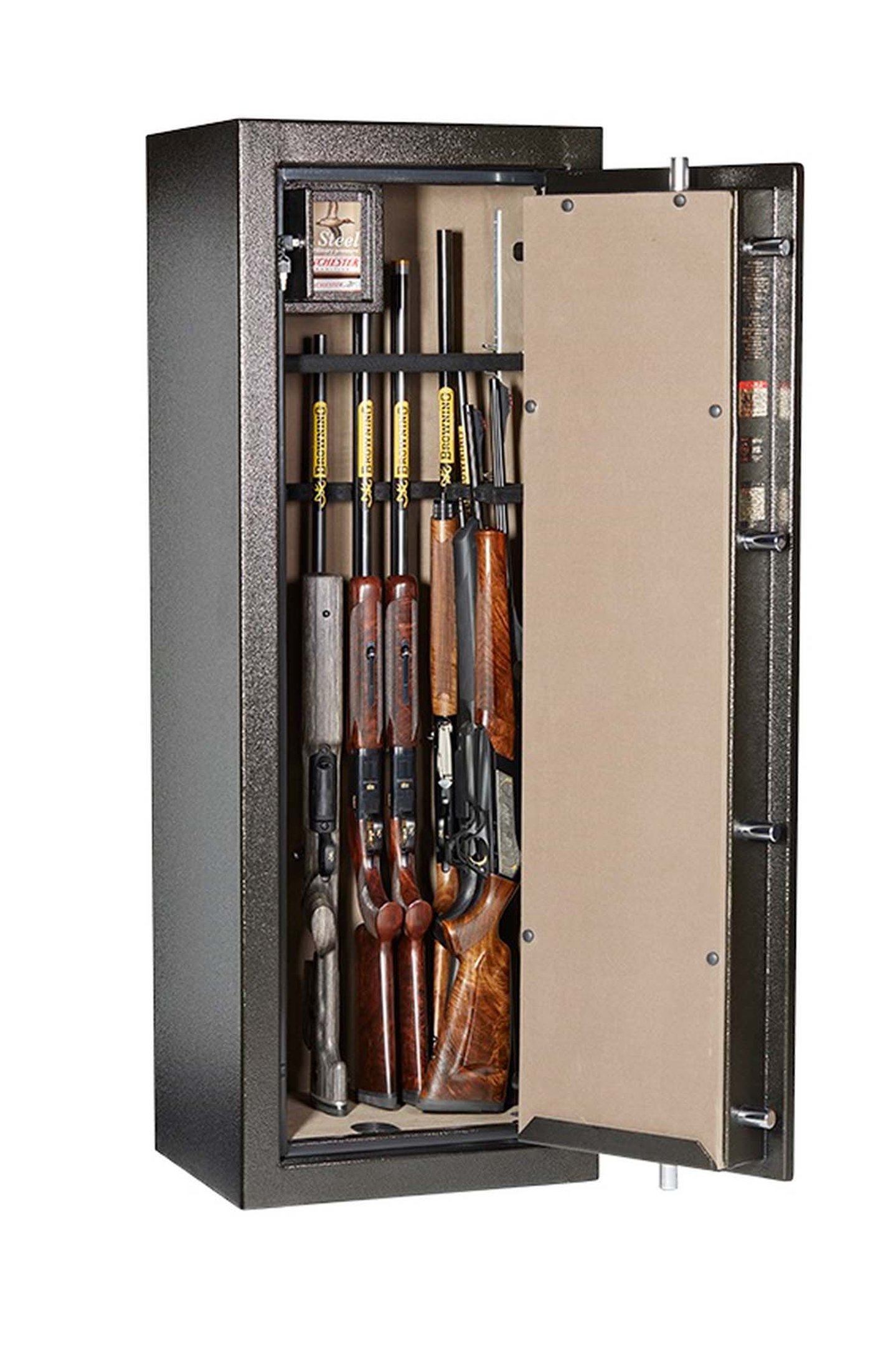 Browning Pro Steel Defender 12, cassaforte resistente al fuoco cassaforte per armi antifuoco